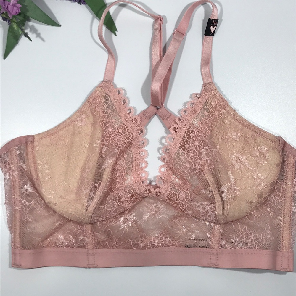 Victoria's Secret Very Sexy Lace Long Line Bra - Picture 10 of 13